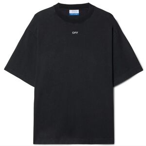 Off-White c/o Virgil AblohMen's Black Off- "St. Matthew" Oversized T-Shirt